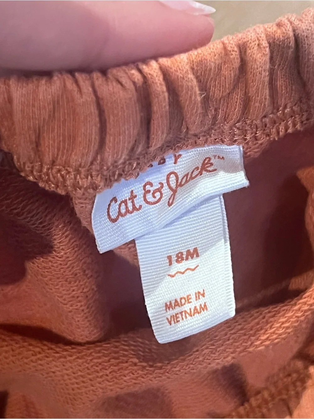 Cat & Jack Coral Diaper Bloomers